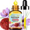 Botanical Beauty Saffron Oil (Kesar) Crocus Sativus Essential Oil 100% Natural for Face, Skin, Body, Hair, Nail Care, Dried and Damaged Skin, Aromatherapy 0.33 Fl Oz - 10 ml view 2