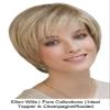 IDEAL Human Hair Top Piece by Ellen Wille, 5PC Bundle: Top Piece, 4oz Mara Ray ProSmooth Shampoo, Conditioner, The One Leave In Hair Mask, and 19 Page Belle of Hope Guide (Espresso Mix) view 3