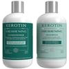 Kerotin Hair Growth Shampoo and Conditioner Set, Products for Scalp Care, Hair Loss & Thinning Hair with Rosemary Oil, Biotin & Keratin, Curly Girl Method Verified, Natural, Sulfate Free, Made in USA view 1