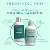 Kerotin Hair Growth Shampoo and Conditioner Set, Products for Scalp Care, Hair Loss & Thinning Hair with Rosemary Oil, Biotin & Keratin, Curly Girl Method Verified, Natural, Sulfate Free, Made in USA view 3