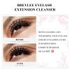 BREYLEE Eyelash Cleanser, Shampoo Foam & Brushes Eyelid Cleanser for Makeup Remover Paraben & Sulfate Free for Salon and Home Use(60ml, 2 fl oz) view 4
