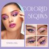 GABOX 8-Jar Mermaid Purple Glitter Set, Holographic Fine Powder & 1mm & 2mm & 3mm Sequins Flakes Set for Cosmetic - Nail - Resin, Iridescent Art Glitter for Body, Face, Eyes, Hair & Crafts view 3