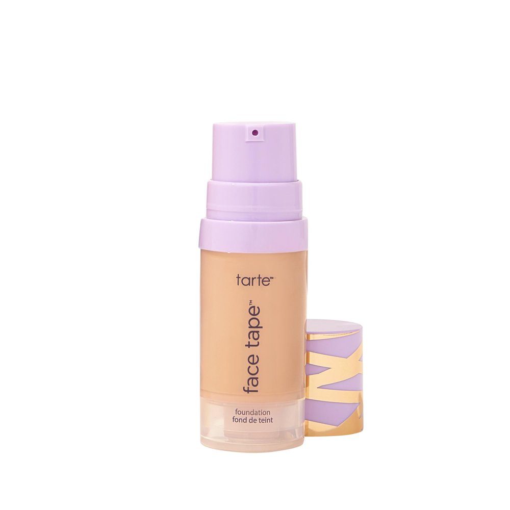 tarte face tape foundation Full-Coverage Waterproof Makeup, Hydrating & Smoothing, Natural Matte Finish for Transfer-Proof Comfortable Long-Wear Foundation, Vegan & Cruelty-Free, travel size, 22N