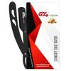 G4 Stainless Steel Straight Edge Barber Shaving Razor Blade for Close Shaving Men Replaceable Blades (Black) view 2