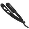 G4 Stainless Steel Straight Edge Barber Shaving Razor Blade for Close Shaving Men Replaceable Blades (Black) view 4