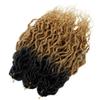Faux Locs Crochet Hair 24Inch Crochet Locs, 6Packs Boho Faux Locs with Curly Ends Soft Dreadlock Crochet Hair for Black Women(24'', T27) view 3