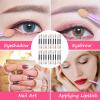 Healifty 20pcs Double-sided Eyeshadow Brush Dual-sided for Makeup Flexible Tips for Easy Application for Daily Use Weddings and Parties view 2