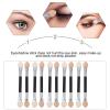 Healifty 20pcs Double-sided Eyeshadow Brush Dual-sided for Makeup Flexible Tips for Easy Application for Daily Use Weddings and Parties view 4