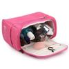 EAYIRA 18 cms Travel Toiletry Kit Bag Cosmetic Bag With Hook For Travel, Makeup Organiser, Cosmetic Pouch, Household Grooming Kit, Makeup Bag For Women (Pink) view 3
