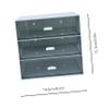 Beaupretty Stackable Storage Bins Desk Organizers Drawer Organizer Multifunctional Storage Box for Home/office/dorm view 3