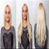 16 to 26 Inch #613 Light Blonde Body Wave Clip-In Human Hair Extensions 10 Pcs (Full Head Install). Not into Sew-In Extensions-These You Just Clip-In and Clip-Out When Your Ready-All With Ease! (24" Clip Ins Body Wave) view 1