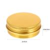 Container 20 Pack Aluminum Tin Jar 1 oz/ 30ml Refillable Containers, Screw Lid Round Tin Container Bottle for Candle, Lip Balm, Salve, Eye Shadow, Spices or Candies Bulk Travel view 2