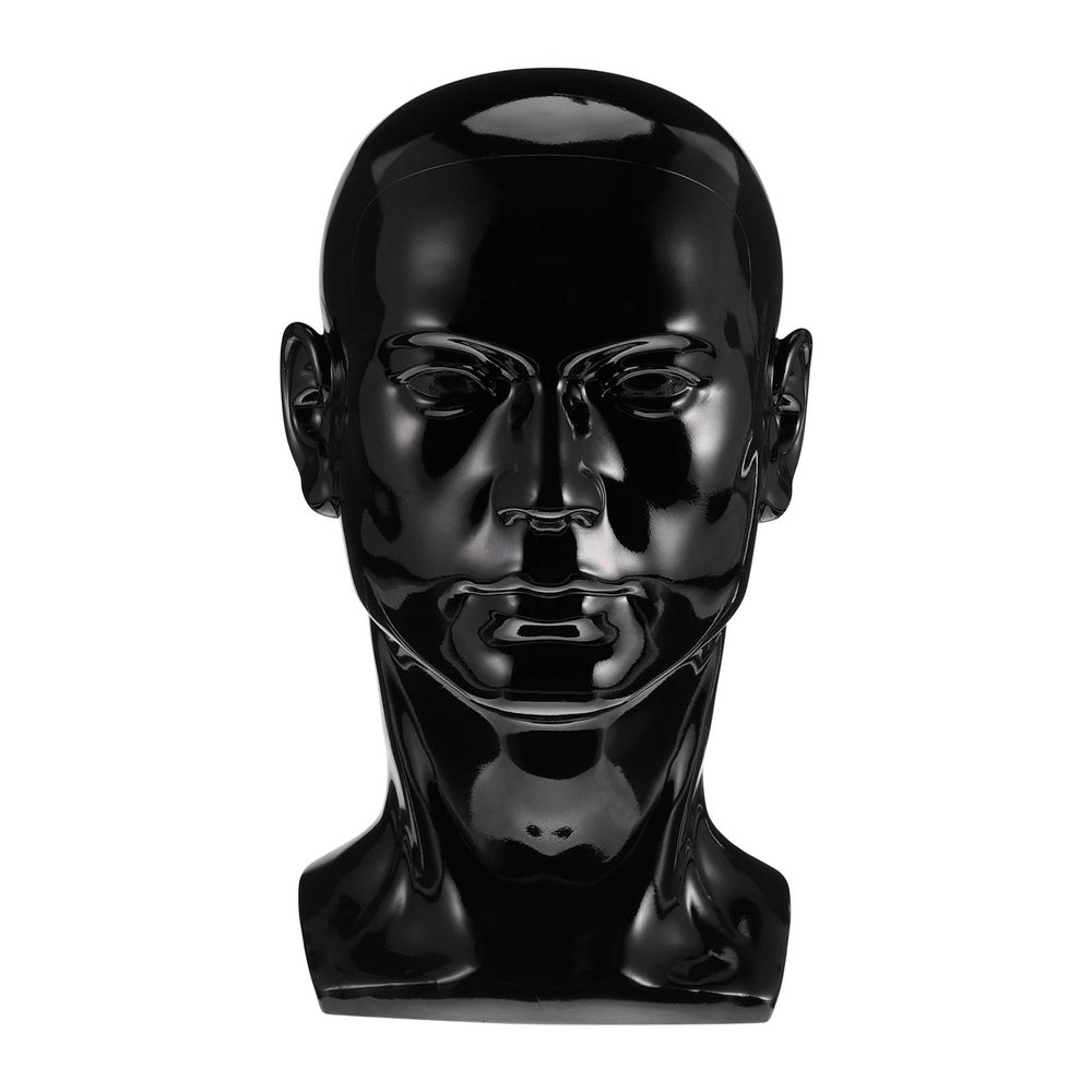 1pc Wig Mannequin Head Manikin Head Model Teaching Aid Wig Head Training Head Model Jewelry Display Stand Hairstyling Training Head Pvc Mannequin Head Hairdresser Practice Head