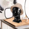 1pc Wig Mannequin Head Manikin Head Model Teaching Aid Wig Head Training Head Model Jewelry Display Stand Hairstyling Training Head Pvc Mannequin Head Hairdresser Practice Head view 4