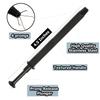 4.5" Pick-up Tool With 4 Prongs Black by G.S Online Store view 2