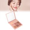 9 Colors Matte and Eyeshadow Palette, Warm Color Eye Shadows Glitter Makeup Kit Make Up Brushes Set Nature Nude Earth Tone Beauty Cosmetics High Pigment Powder Pallet view 1