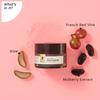 Pilgrim Red Vine Face Scrub | Exfoliates Dead Skin & Unclogs Pores | With Mulberry & Aloe for Glowing, Smooth Skin | Gently Removes Impurities | French Beauty Secrets | 1.76 Oz (50g) view 3