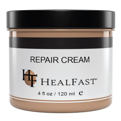 HealFast Sensitive Skin Repair Moisturizing Cream 4 Oz  For Dry, Itch Fights Rashes, Dryness, Stretch Marks, Sunburn and Bed Sores  Herbal and Food Based Ingredients
