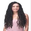 Bobbi Boss Butterfly Locs Pre-Loop Crochet Braid NU LOCS Distressed Style 24" (4-Pack, 613) view 3