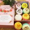 Natural Bath Bombs Gift Set Contains Essential Oils Petals Suitable for Bubble & Spa Best Women Birthday Anniversaries Mother's Day view 3