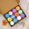 Ulalaza Natural Organic Bath Bombs Gift Set - Essential Oils, Petals - Suitable for Bubble & Spa - Best for Women, Men, Kids - 12 Count view 3