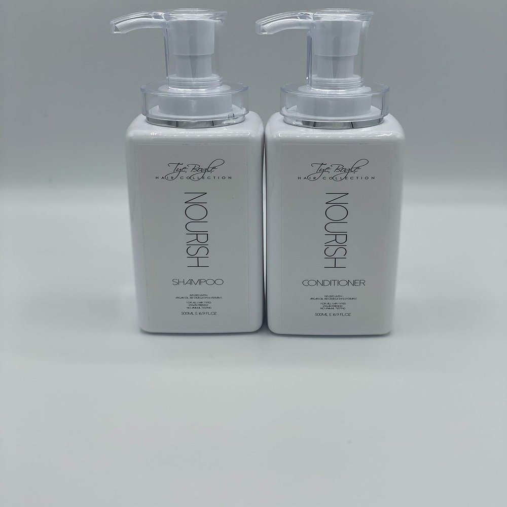Nourish Hydrating Shampoo And Moisture Solution Conditioner 500 ml Contains Argan Oil To Smooth And Shine (Conditioner, 500 ml)