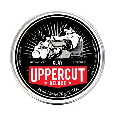 Uppercut Deluxe Clay, Strong Hold, Low Shine, 2.5 Ounces