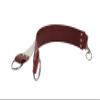 Mountain Mike burgundy Latigo Shaving Strop with"D" ring handle view 1