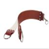 Mountain Mike light brown Bridle Shaving Strop with D ring handle view 1