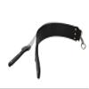 Mountain Mike black Latigo Shaving Strop with 6 piece latigo handle view 1
