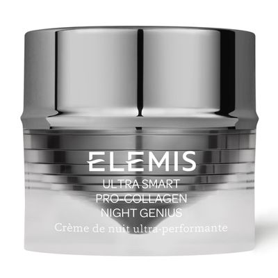 ELEMIS ULTRA SMART Pro-Collagen Night Genius, Powerful Anti-Wrinkle Recovery Cream, Replenish, Rejuvenate & Firm Skin Overnight, Skin Moisturizer