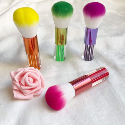 Powder Blush Makeup Brush (Orange/Yellow)