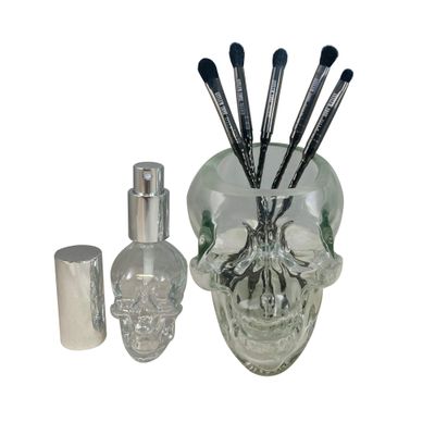 Dark Magic Wand Skull Brush Set