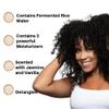 Ecoslay Rice Pudding Leave-In Conditioner for Curly & Dry Damaged Hair - Moisturizer & Detangler, Strengthens Fine Hair, Men & Women, 16oz view 2
