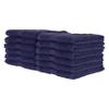 UTS-Salon-Gym-Hand Towels-Color Navy Blue 16 x 27 Non-Bleach Proof-Pkg 5 Dozen view 1