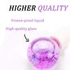 CIBLUTY ICE BEAUTY BALLS for FACIAL, 2PCS Purple Facial Roller for Cold Facial Massage Face Roller Balls with Anti-Freeze Liquid to Reduce Puffiness, Pores, Wrinkles view 4