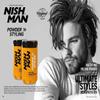 nishman Hair Styling Powder Series (20 gr., Pack of 2 P1 Hair Styling) view 4