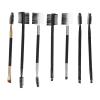 KALLORY 7pcs Double-ended Makeup Brush Application Includes Eyebrow Eyeshadow and Eyelash Brushes for Professional and Daily Use Mixed Style view 1