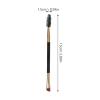 KALLORY 7pcs Double-ended Makeup Brush Application Includes Eyebrow Eyeshadow and Eyelash Brushes for Professional and Daily Use Mixed Style view 2