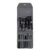 12PCS Stainless Steel Pedicure Nail Clipper Set Professional Manicure Beauty Tools Kit Cuticle Eagle Hook Tweezer - (Color: Grey) view 1