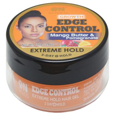 On Natural Edge Control Extreme Hold-Mango Butter and Pomegranate (3.4oz)