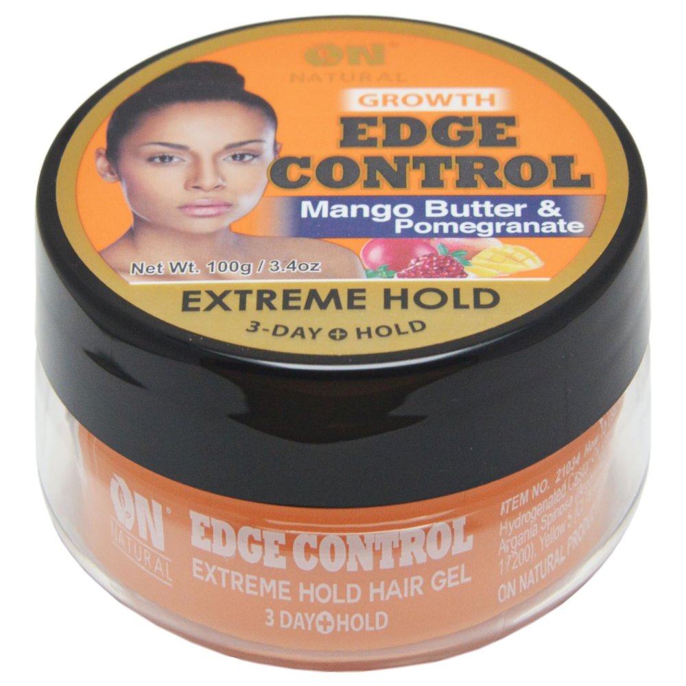 On Natural Edge Control Extreme Hold-Mango Butter and Pomegranate (3.4oz)