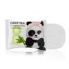 BOM COSMETICS Eight Tea Lip and Eye Remover Pad 30ea 1.94 oz. Double Sided Pad for Exfoliation Care & Hydration, Waterproof Lip & Eye Makeup Remover Wipes, Korean Face Wash, Travel Size view 2