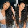 26inch 180% Density Peruvian Loose Curly Human Hair Machine Made Wigs Glueless Virgin Hair U Part Wigs For Women (20inch, 200% Density) view 2