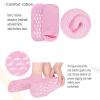 4Pcs Essential Oil Gel Socks,Moisturizing Socks, Gel Spa Socks,Beauty Salon Moisturizing Anti Crack Foot Care Socks for Women and Men Foot, Deep Moisturizing Foot Care Gel Socks view 2