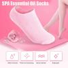 4Pcs Essential Oil Gel Socks,Moisturizing Socks, Gel Spa Socks,Beauty Salon Moisturizing Anti Crack Foot Care Socks for Women and Men Foot, Deep Moisturizing Foot Care Gel Socks view 3
