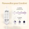 Heated Eye Mask for Dry Eye Relief - Stye Treatment, Warm Compress for Eyes, Sinus Mask, Electric Warming Patch - Champagne view 3