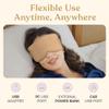 Heated Eye Mask for Dry Eye Relief - Stye Treatment, Warm Compress for Eyes, Sinus Mask, Electric Warming Patch - Champagne view 4