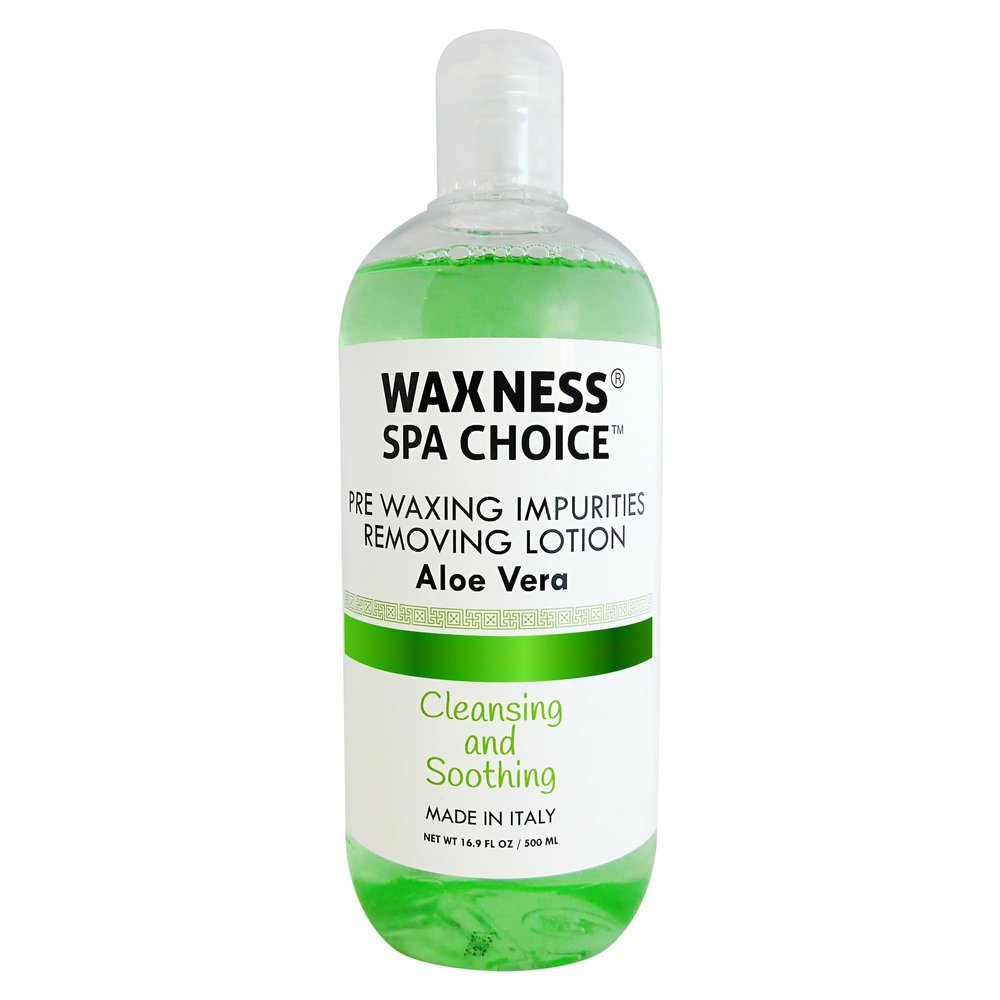 Waxness Spa Choice Pre Waxing Lotion Aloe Vera 16.9 fl oz / 500ml