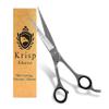Professional Hair Cutting Scissors - Krisp Shave Japanese Stainless Steel Salon Barber Scissor (7 inch Inch) - Shears for Men's Beard Mustache Women Kids Pets Haircut All Purpose Shear, KSP-784 view 1